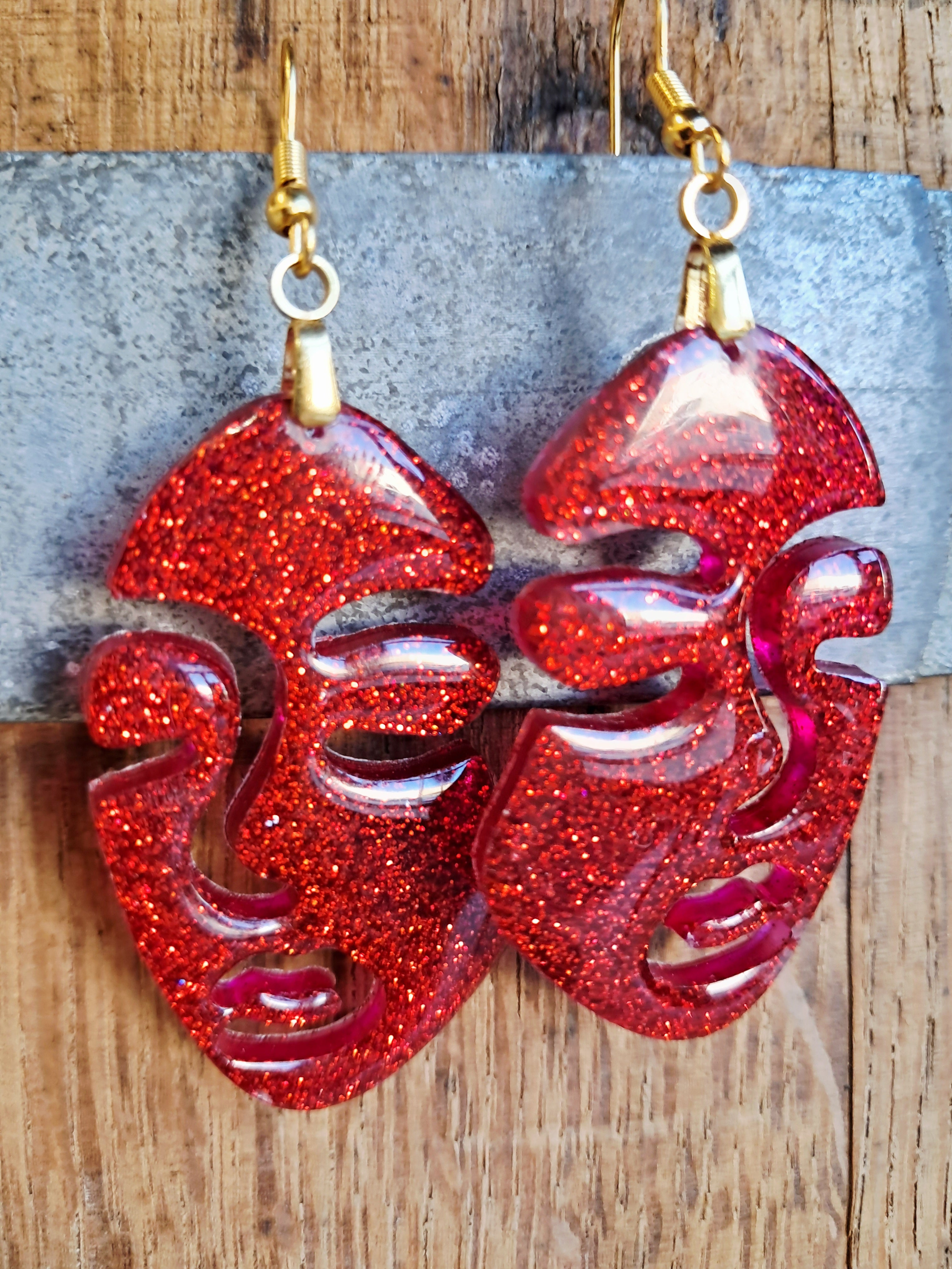 boucles d'oreilles faites main