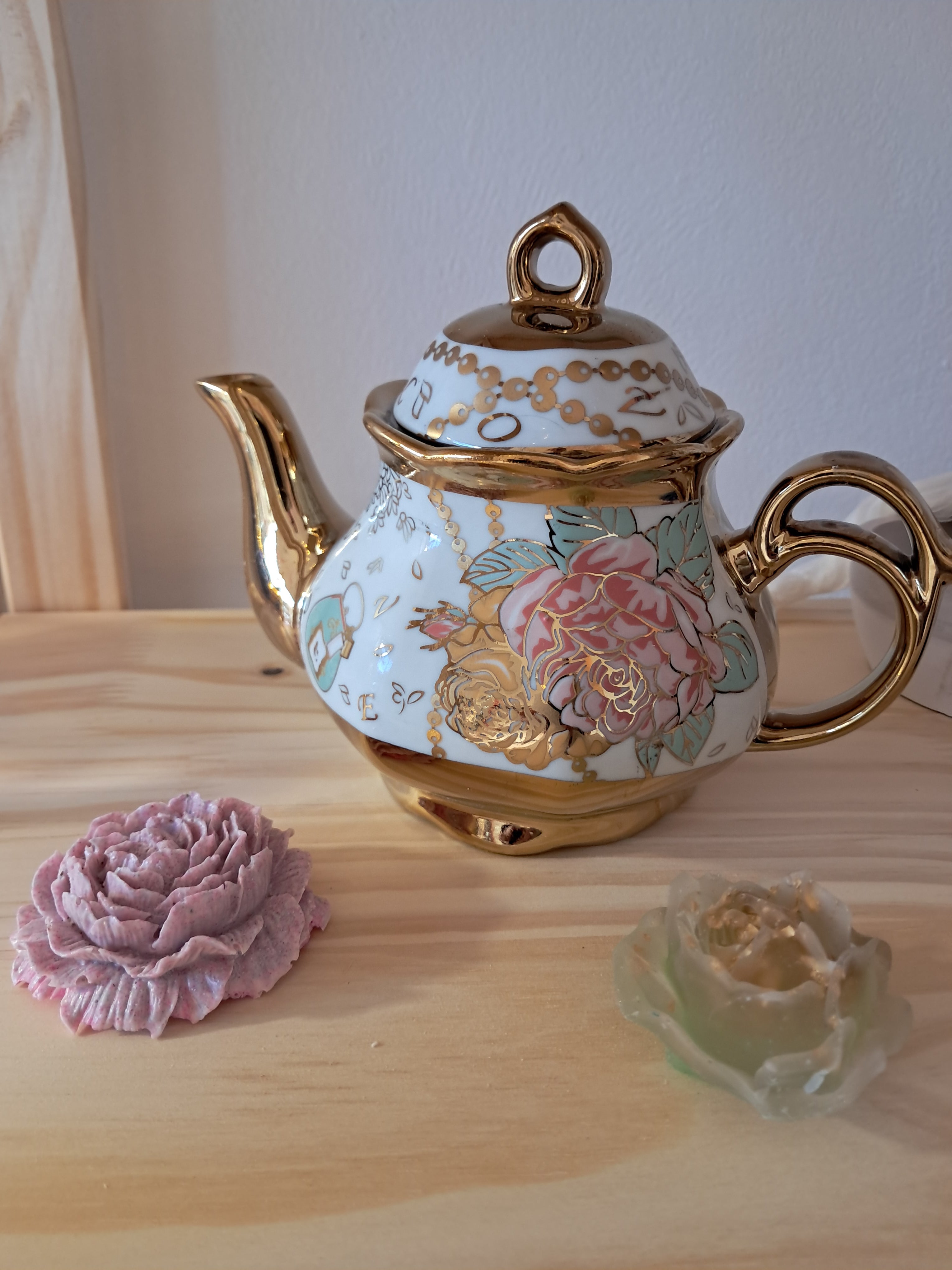 théière  florale