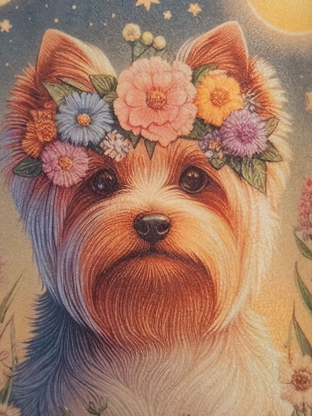 ✨ Pochette illustrée – Pièce unique faite main