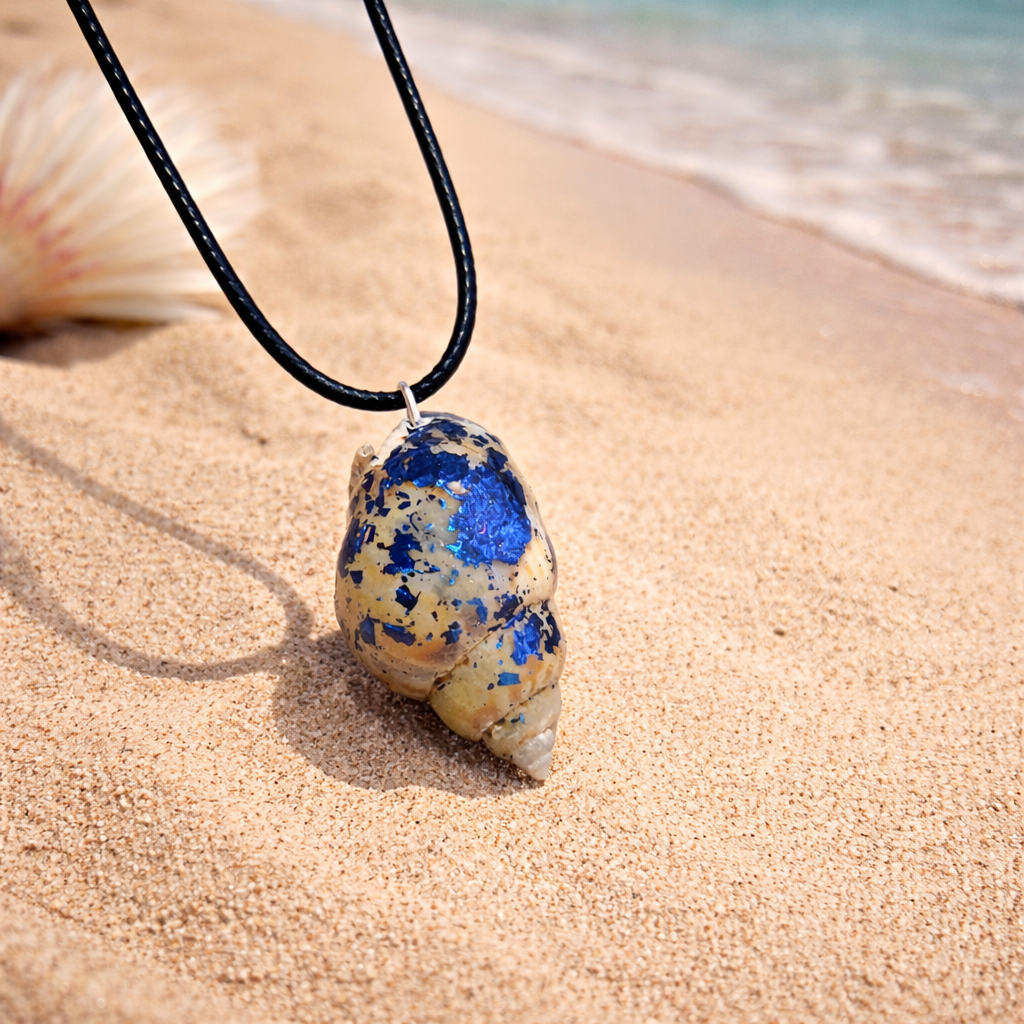 🐚 Collier coquillage “Éclat Marin” – Création artisanale unique